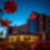 Exterior view of Akwesasne Mohawk Casino Resort showcasing its architecture