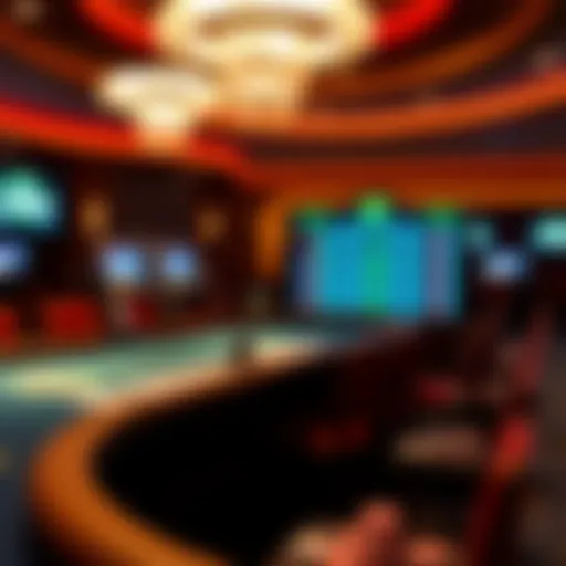 Visual representation of alternative betting lines