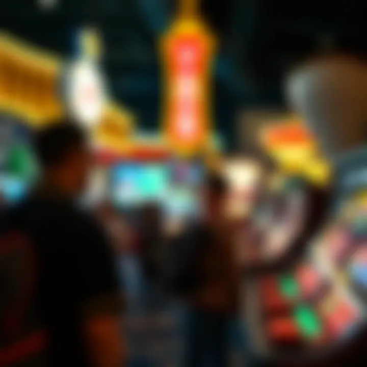 Visitors enjoying a safe experience at a Las Vegas hotel