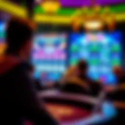 A vibrant representation of gambling promotions and bonuses