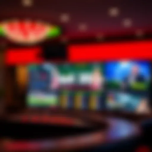 Visual representation of Bet 365 platform interface