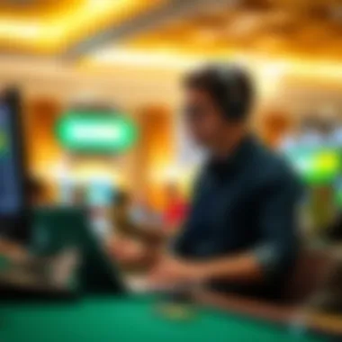 Engaging with Bet365 Customer Support Customer service interaction on Bet365 platform