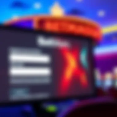 User interface displaying BetMGM registration process