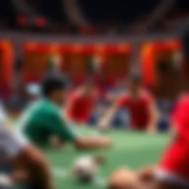 Strategies employed by teams in the Mexico vs El Salvador matches