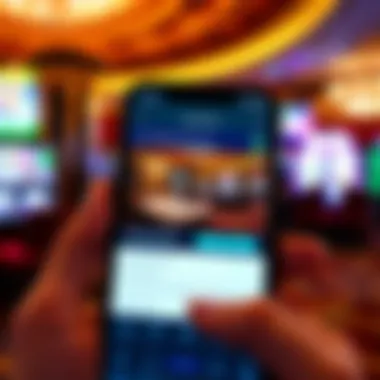 Screenshot of seamless integration with hotel services within the app