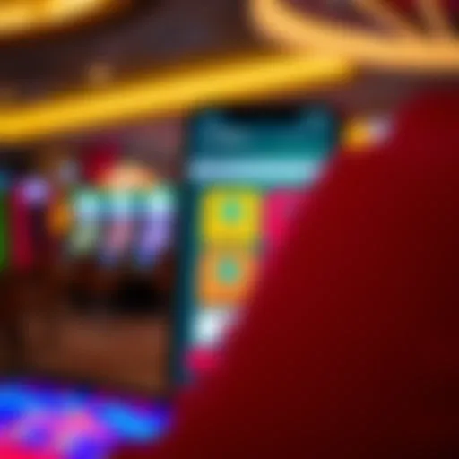 User interface of the Borgata Check-In App highlighting essential features