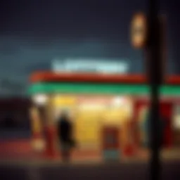 Local lottery retail location