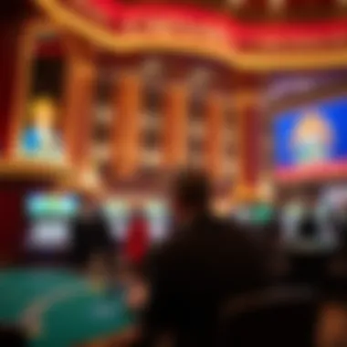 A historical photograph capturing the inception of Caesars brand in the casino industry