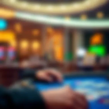 Secure transactions symbolizing safety in online gambling