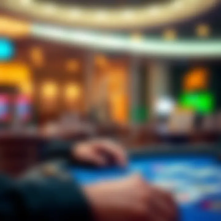 Secure transactions symbolizing safety in online gambling