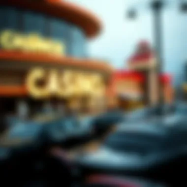 An illustration of the local impact of Casino Massena on the community and economy.