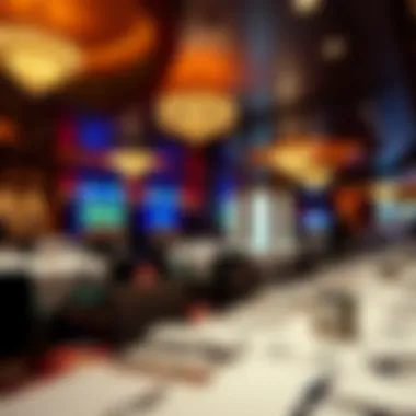 High-end dining options available at a casino