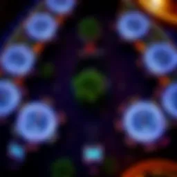 Aerial view of Coconut Creek Casino showcasing poker tournament setup