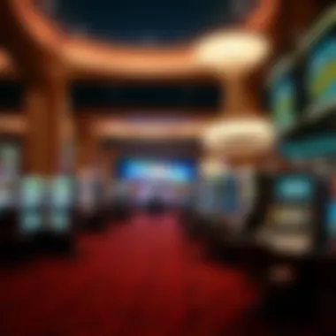 Overview of Gambling Options at Commerce Casino Overview of the casino floor highlighting diverse gaming options