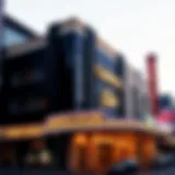 Stunning Architecture of Commerce Club Casino Exterior view of the Commerce Club Casino showcasing its architectural design