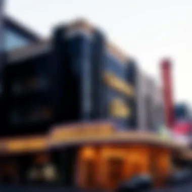 Stunning Architecture of Commerce Club Casino Exterior view of the Commerce Club Casino showcasing its architectural design