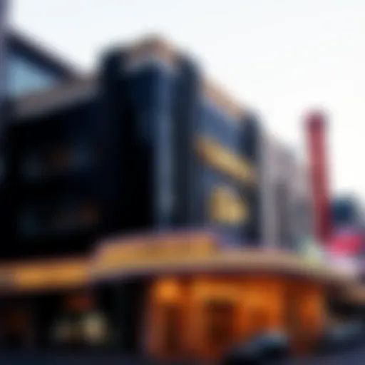 Stunning Architecture of Commerce Club Casino Exterior view of the Commerce Club Casino showcasing its architectural design