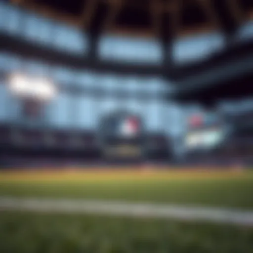 Experience the Thrill of MLB Baseball field during a game