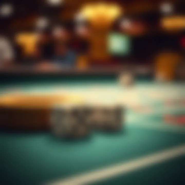 Chance and Strategy: The Role of Dice in Gaming A close-up of dice resting on a gaming table