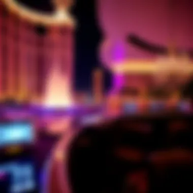 Luxurious view of the Cosmopolitan Las Vegas