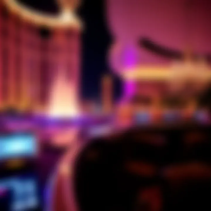 Luxurious view of the Cosmopolitan Las Vegas