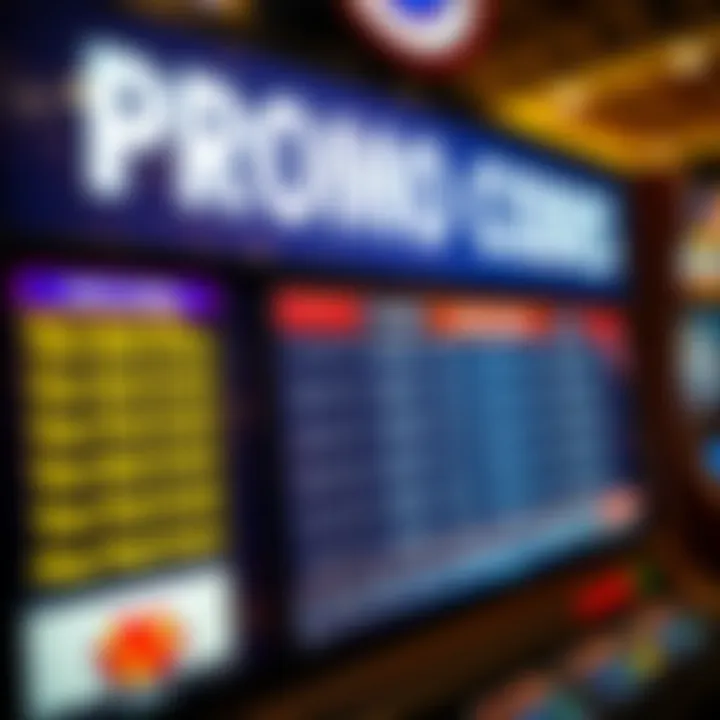 Promo Codes Display Promo codes displayed on a digital screen for easy access