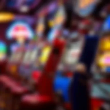 The Historical Journey of Slot Machines Historical representation of the evolution of slot machines with a focus on color schemes