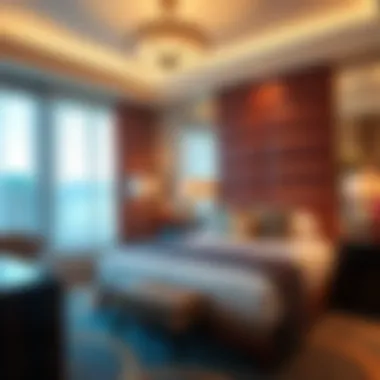 Luxurious Hotel Room Luxurious hotel room with elegant decor