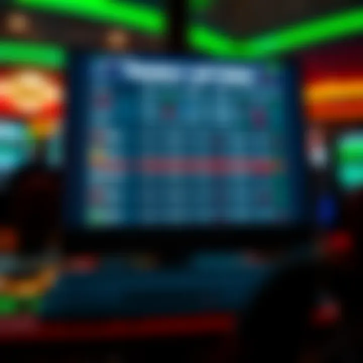 User-Friendly Betting Interface A digital representation of a user-friendly interface for online betting