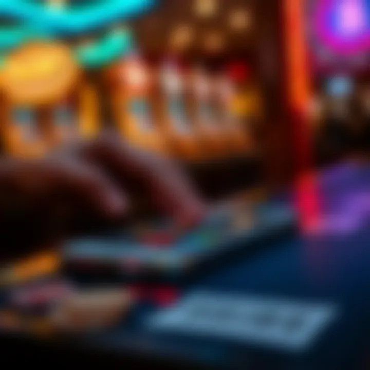 An illustration of a secure transaction process on a mobile device