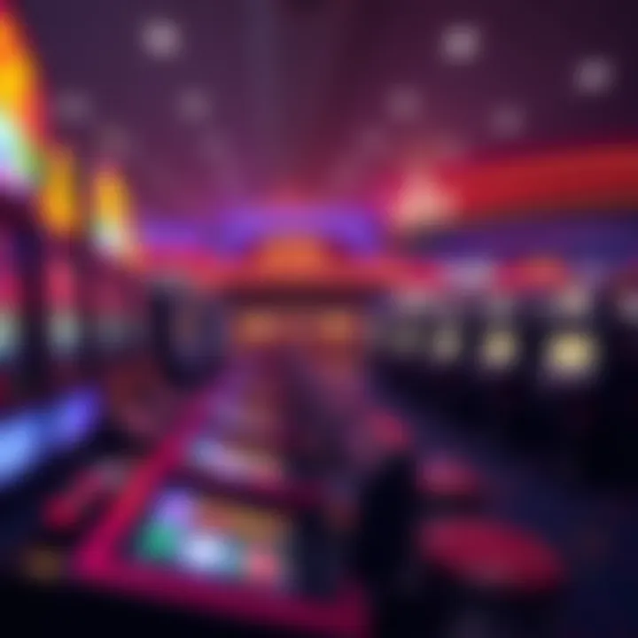 West Virginia Gaming Landscape Illustration depicting West Virginia's gaming landscape