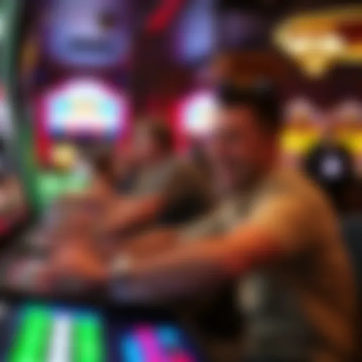 Engaging gaming action at Hollywood Casino during birthday celebrations