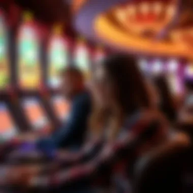 Players engaged in a thrilling buffalo machine gaming experience