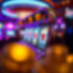 Vibrant graphics of online slots at Caesars Casino