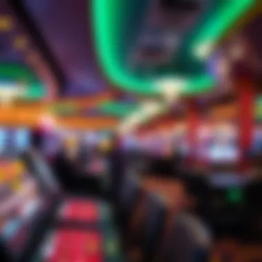 Exciting Gaming Experience at Thunderbird Casino Vibrant casino atmosphere showcasing gaming tables