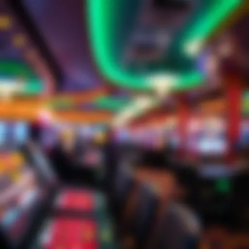 Exciting Gaming Experience at Thunderbird Casino Vibrant casino atmosphere showcasing gaming tables