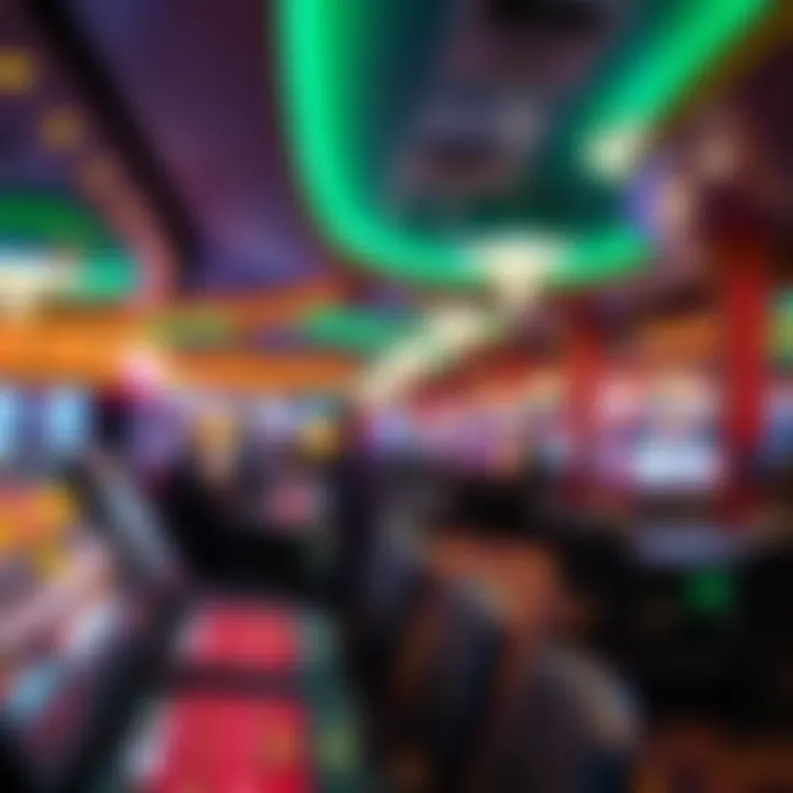 Exciting Gaming Experience at Thunderbird Casino Vibrant casino atmosphere showcasing gaming tables