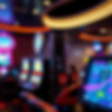 Futuristic concept of technology in gaming rewards