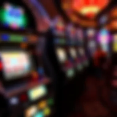 Classic slot machine with vibrant colors and symbols