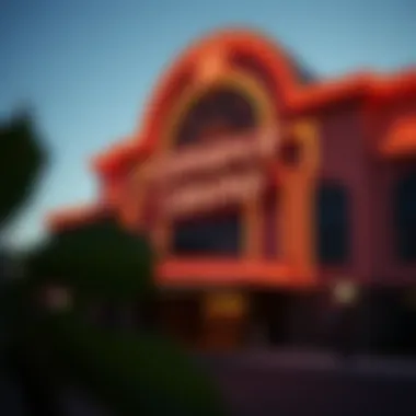 Exterior view of Comanche Casino showcasing its architecture