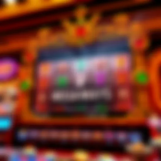 Visual representation of gameplay in Divine Fortune Megaways showcasing cascading reels