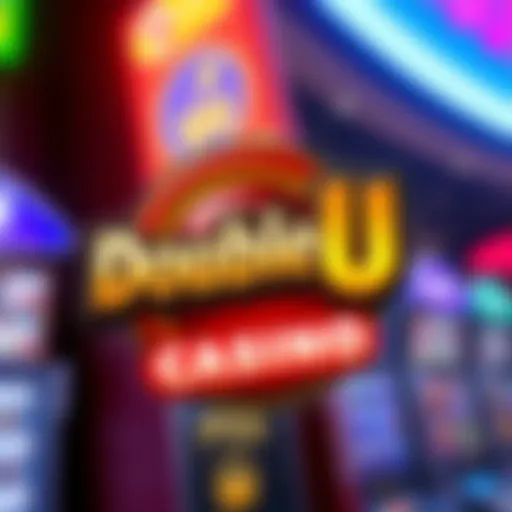 DoubleU Casino Logo Vibrant DoubleU Casino logo showcasing gaming excitement