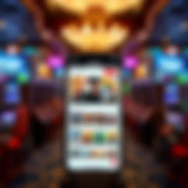 DraftKings Mobile App Experience Screenshot of the DraftKings Casino mobile app interface