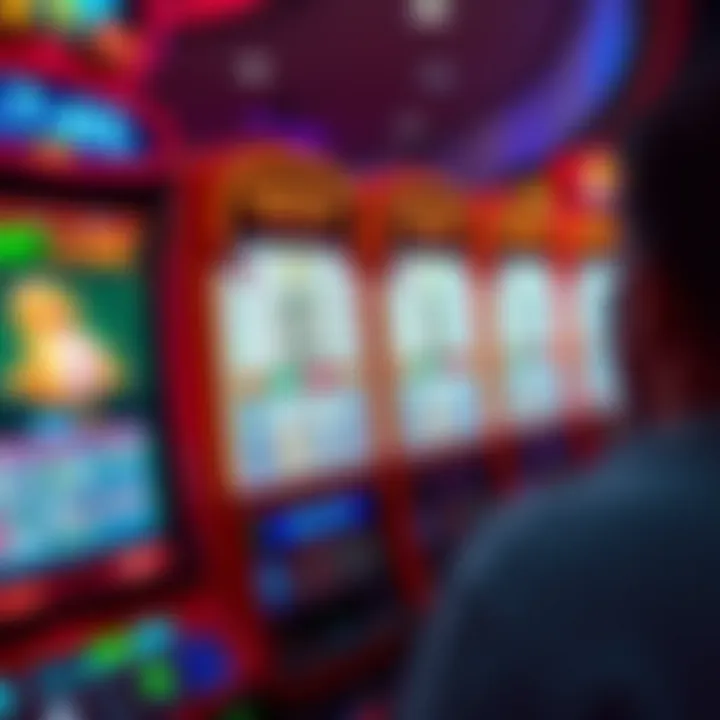 Strategic betting layout on a Dragon Link machine with highlighted options.