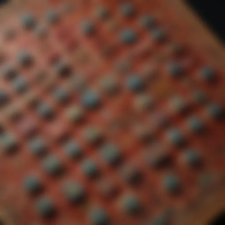 Close-up of a Face-Up Pai Gow table with colorful tiles.