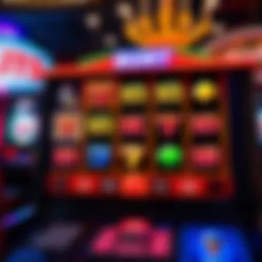 Exciting Slot Game Bonus Features Exciting bonus features displayed on a slot game screen