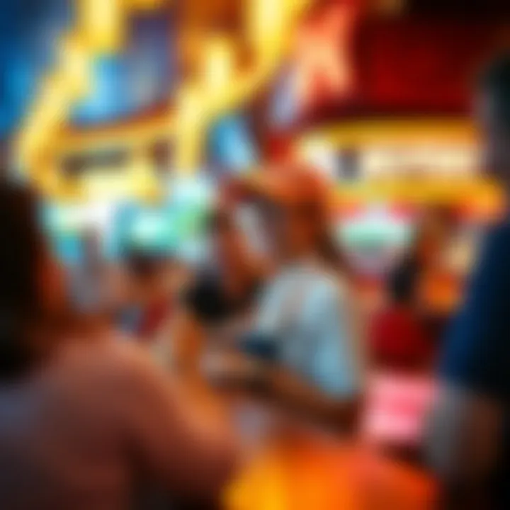 Cheerful staff welcoming guests into the restaurant