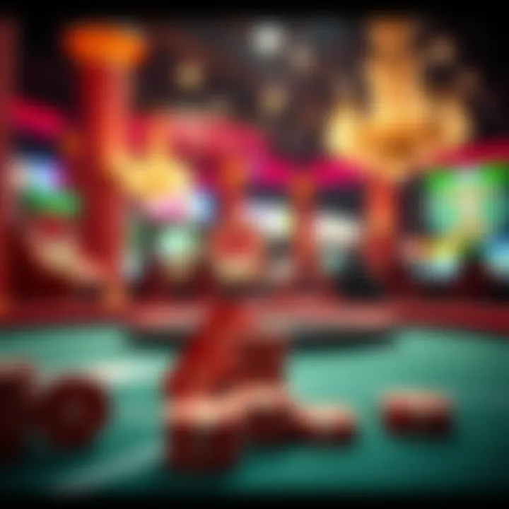 Conceptual image showing profit potential from gaming