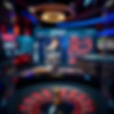 Innovative Technology in Online Casinos Technology interface for online live roulette