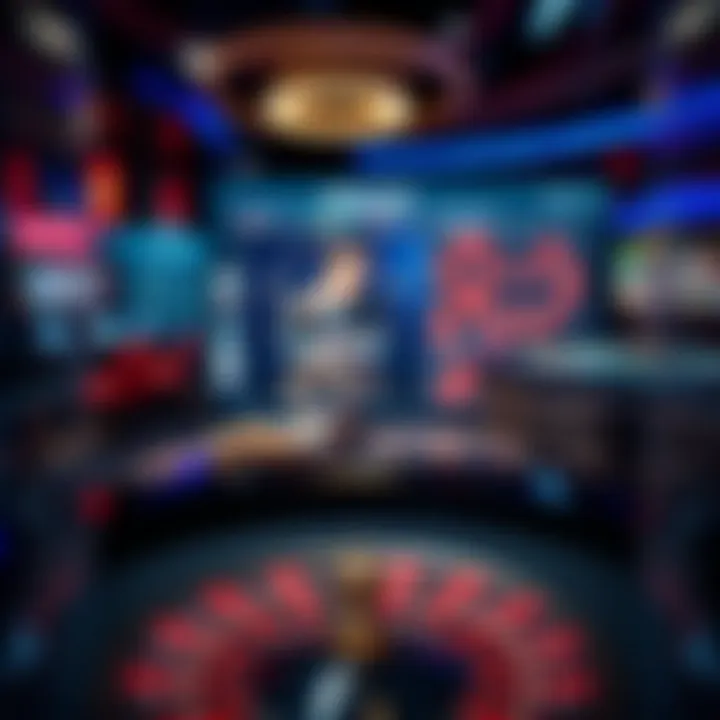 Innovative Technology in Online Casinos Technology interface for online live roulette